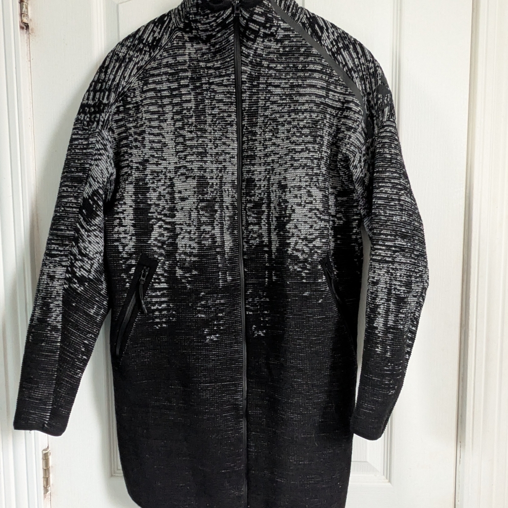Adidas Mid length Jacket Sz M